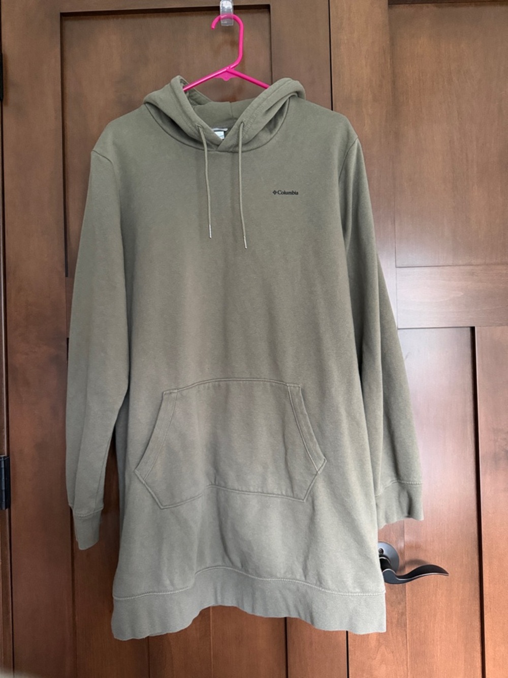 Columbia Olive Green Pullover Hoodie